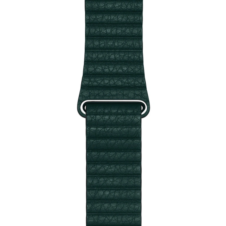 Ремінець Apple Forest Green Leather Loop Medium (MTH72) для Apple Watch 44/45/46/49mm